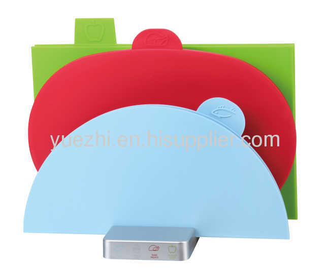 3pcs set chopping board (2pcs folding and 1pc un-folding)