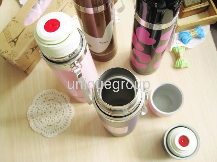 Vacuum Double Wall Stainless Steel Coffee Bottle Thermos FlaskHOT/COLD