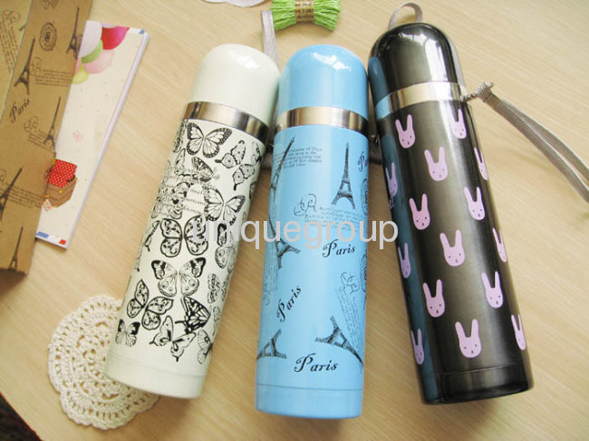 New Stainless Steel Vacuum 0.5L Bottle Flask Thermos Cup Mug