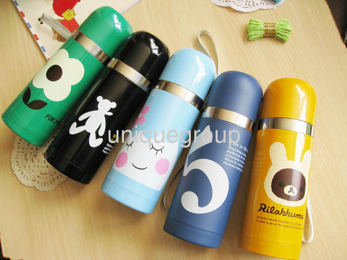 New Stainless Steel Vacuum 0.5L Bottle Flask Thermos Cup Mug