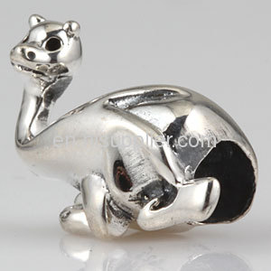 Sterling Silver Dinosaur Beads european Silver Animal Charm