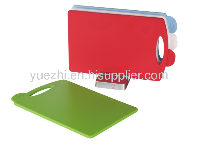 4pcs index chopping board 