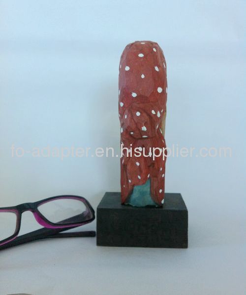 handmade wooden eyeglasses holder