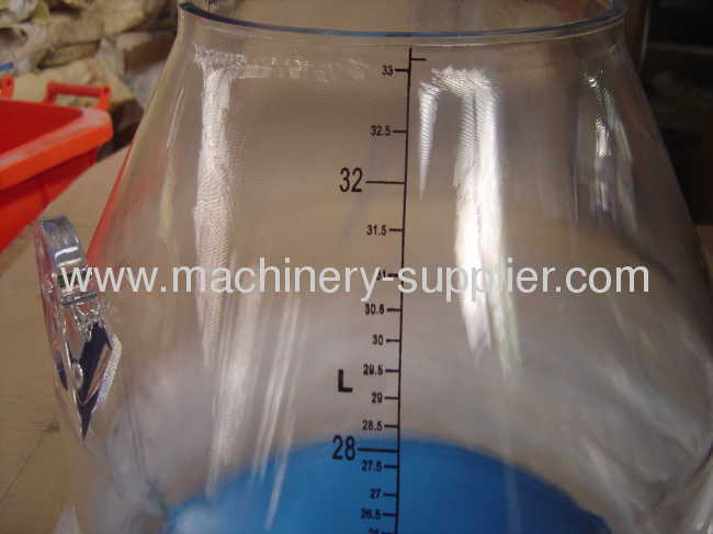 Plastic Transparent Milk Bucket for portable milking machine 