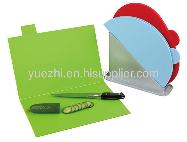 3pcs set chopping board (2pcs folding and 1pc un-folding)