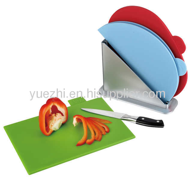 3pcs set chopping board (1pc folding and 2pcs un-folding)