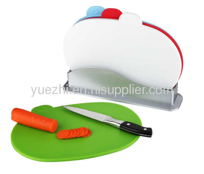 4pcs index chopping board