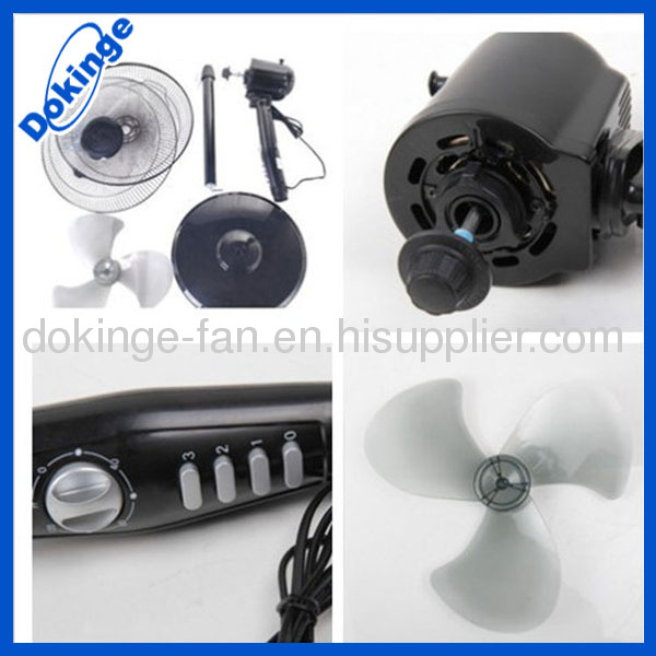 16 inch electric stand fan with new PP body