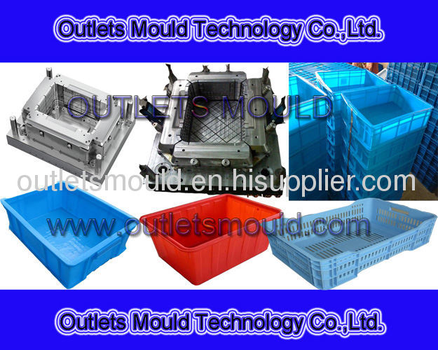 Plastic Injection Beer turnover box mold maker