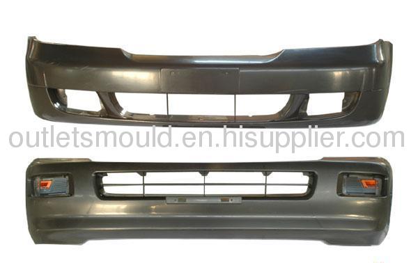 Plastic injection bumper mould manufacture