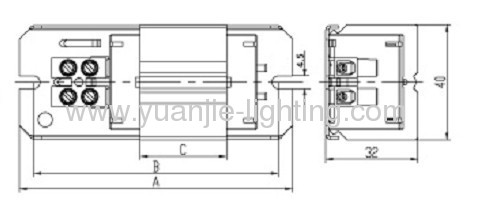 T8 fluorescent lamps 7w/9w/11w Magnetic ballasts