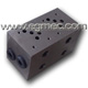 Carbon Steel Hydraulic Valve Parker Manifold Block