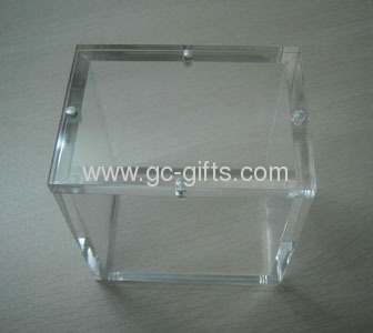 Acrylic display boxes for cards