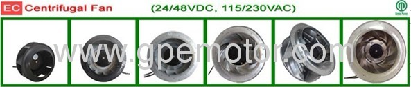Heat exchanger Ventilation 48V Brushless DC Radial Fan R1G225