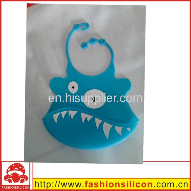 The newest design silicone baby bibs for 6 month to 3 years old baby