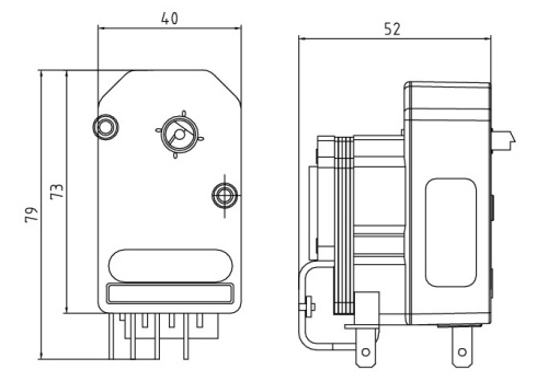 Display cases and other refrigeration systems defrost timer