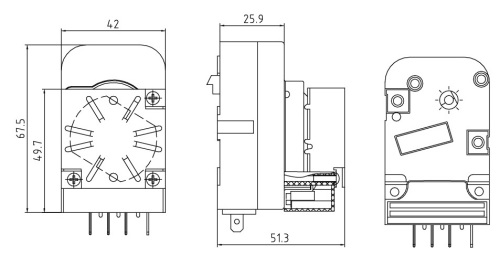 Energy Saving Freezer Defrost Timer