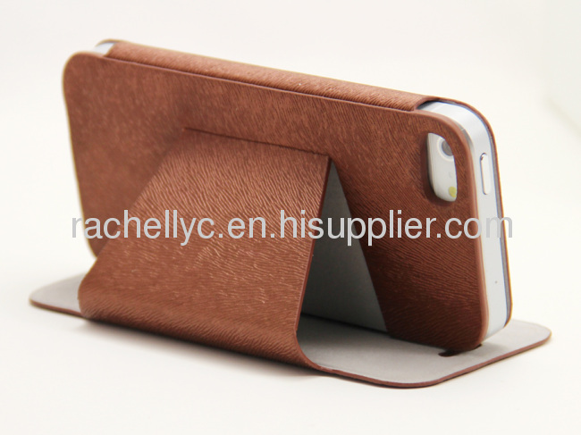 iPhone 5 Super slim flip caseiPhone 5 stand case , iPhone 5 leather case