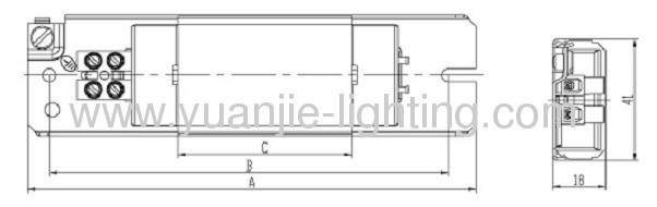 PLC FL lamps magnetic ballast