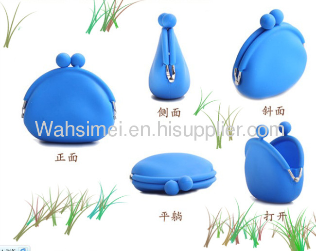 2013 Hot selling fashion newest silicone wallets