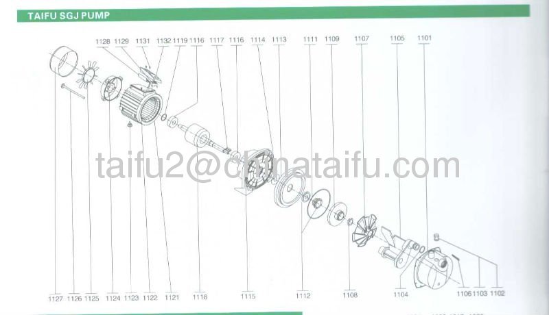 SGJ Irrigation Water Pump