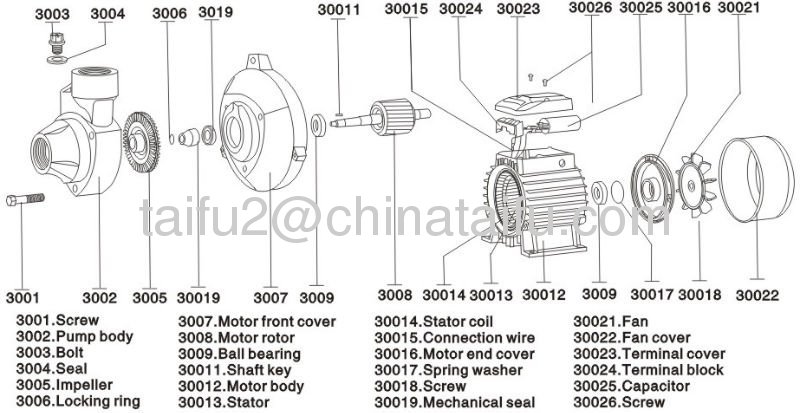 Centrifugal Water Pump 4hp