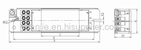 Electromagnetic 12V Halogen Transformer (220V, 50/60Hz)