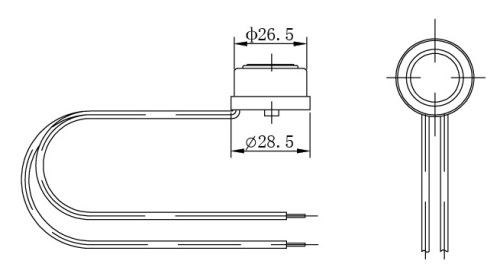 Refrigerator Frost temperature control thermostat