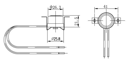 Air-conditioning thermal switch thermostat