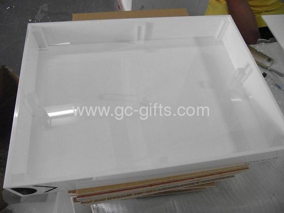 Countertop lockable acrylic display cases