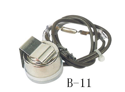 Bimetallic switch refrigeration defrost termination thermostat