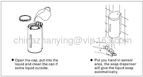 Automatic soap dispenser ZY-610D