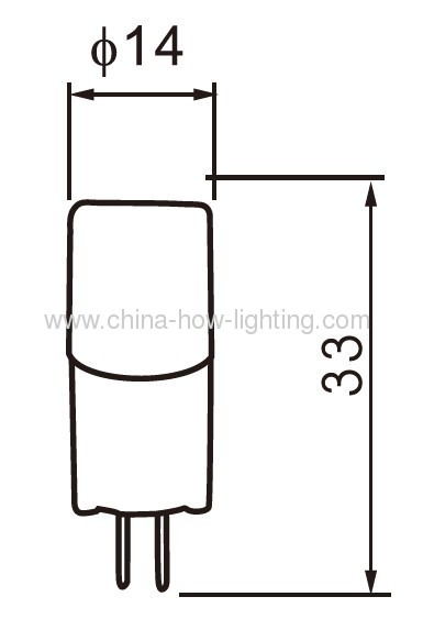 2.5W G4 LED Bulb with 6pcs 5630SMD