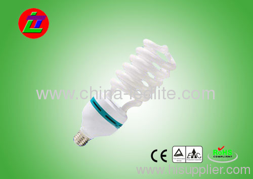 65W half spiral cfl lamp energy saving bulbs T5