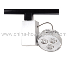 10.5W-21W Aluminium LED Track Light IP20 with Cree XP Chips