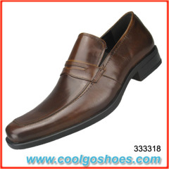 leather slip on men dress shoes manufacturer