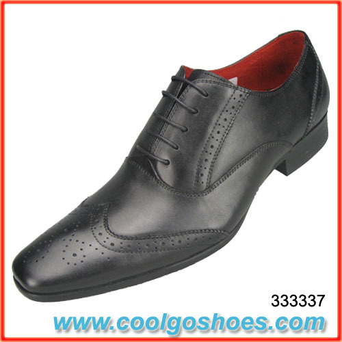 China Coolgo lace up leather men dress shoes