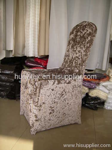 velvet spandex chair cover
