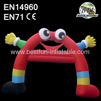 Funny Inflatable Cartoon Arch