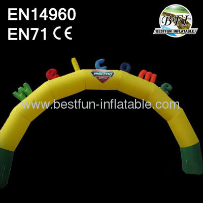 Hot Welcome Inflatable Arches