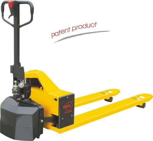 Semi-Electric hydraulic pallet truck