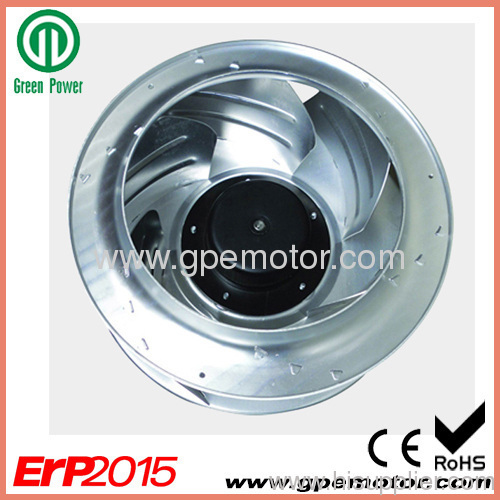 355 EC Radial Centrifugal Fan 115V for laminar air flow