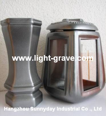 Graveyard Candle ,grave lights,cemetery light,grave memorial cemetery lights