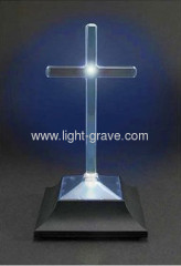 Cross memorial Eternal light,Solar grave light;Solar cemetery Light