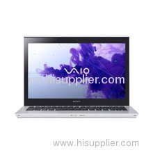 Sony VAIO T Series SVT13128CXS - Core i7 1.9 GHz - 256 GB SSD - 13.3″ 1366 x 768 - 8 GB RAM - QWERTY - Silver mist