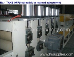 Supply Plastics Grid Board Production Line