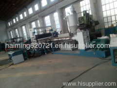 High output HDPE sheet extrusion line