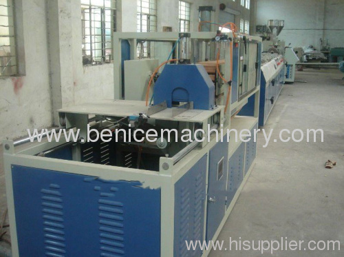 Cable trunk production line of PVC