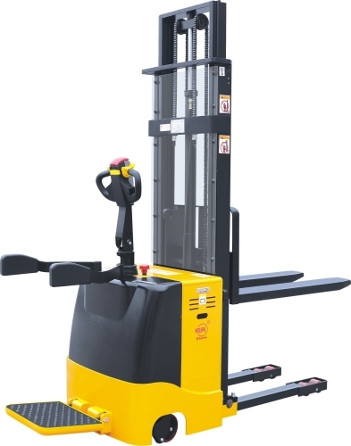 high lift full electric stacker