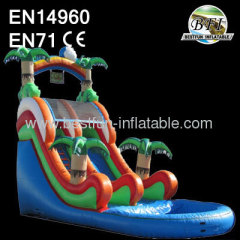 Palm Tree Inflatable Slide